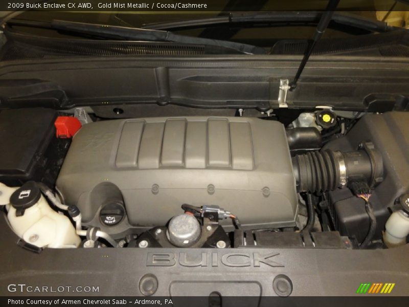  2009 Enclave CX AWD Engine - 3.6 Liter GDI DOHC 24-Valve VVT V6