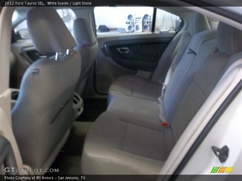 White Suede / Light Stone 2012 Ford Taurus SEL