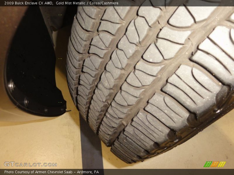 Gold Mist Metallic / Cocoa/Cashmere 2009 Buick Enclave CX AWD
