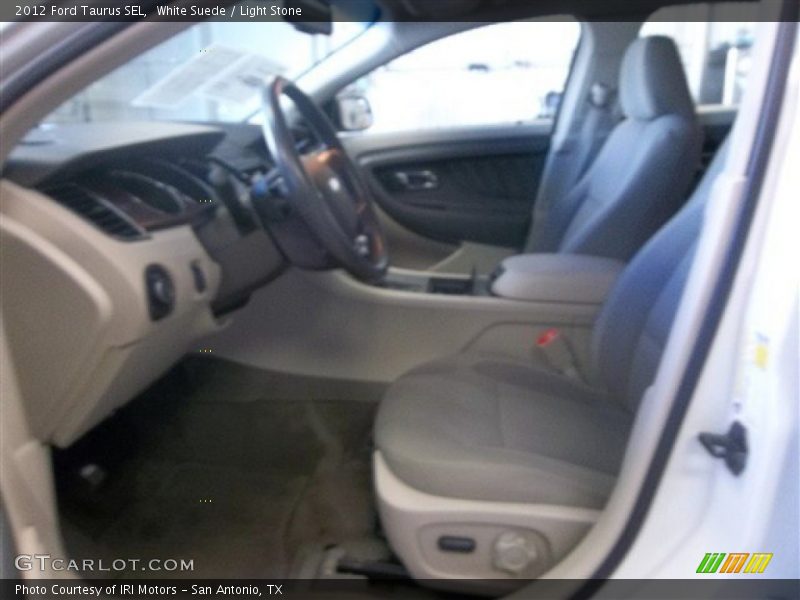 White Suede / Light Stone 2012 Ford Taurus SEL
