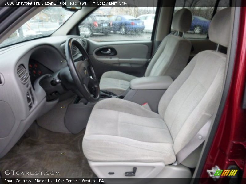 Red Jewel Tint Coat / Light Gray 2006 Chevrolet TrailBlazer LT 4x4