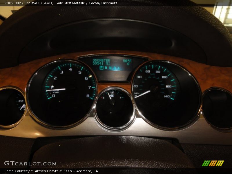  2009 Enclave CX AWD CX AWD Gauges