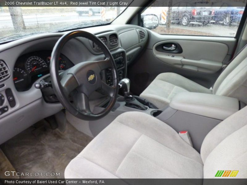 Red Jewel Tint Coat / Light Gray 2006 Chevrolet TrailBlazer LT 4x4