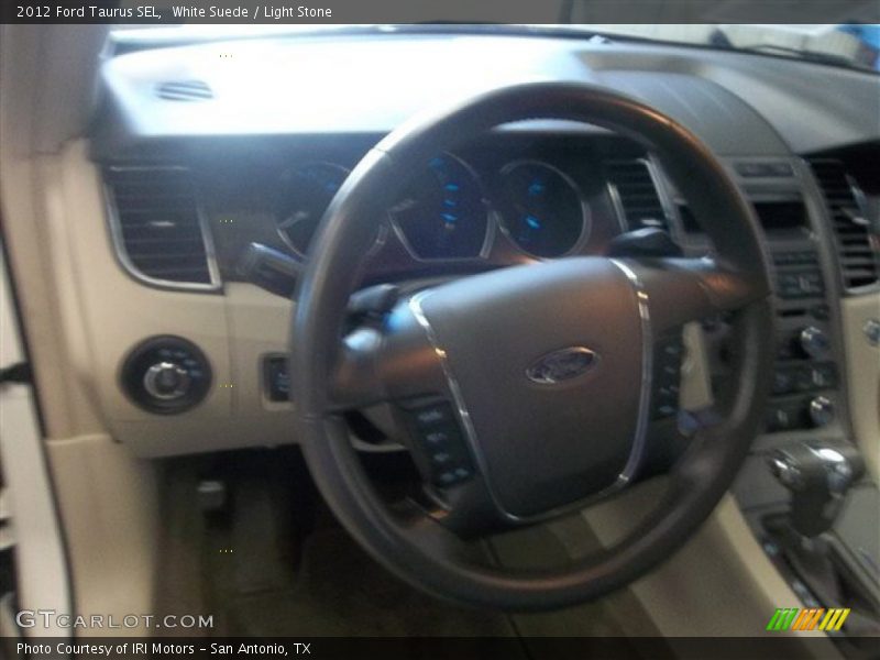 White Suede / Light Stone 2012 Ford Taurus SEL