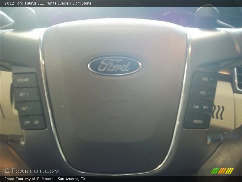 White Suede / Light Stone 2012 Ford Taurus SEL