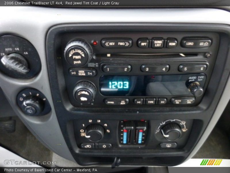 Red Jewel Tint Coat / Light Gray 2006 Chevrolet TrailBlazer LT 4x4