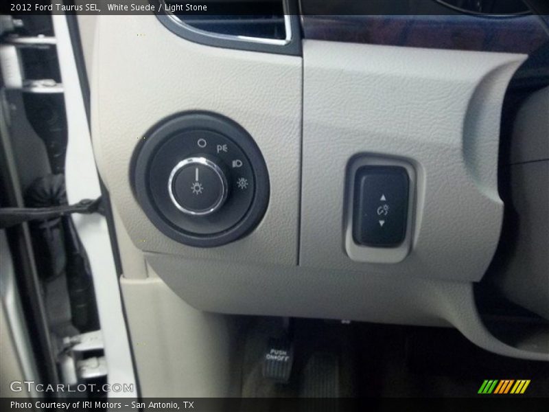 White Suede / Light Stone 2012 Ford Taurus SEL