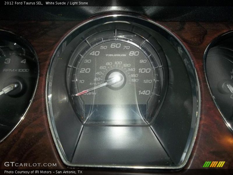 White Suede / Light Stone 2012 Ford Taurus SEL