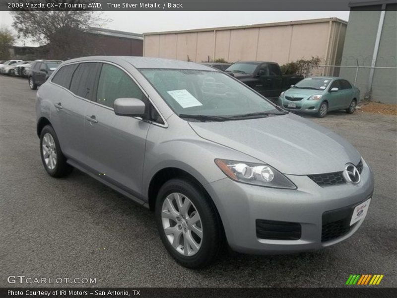 True Silver Metallic / Black 2009 Mazda CX-7 Touring AWD