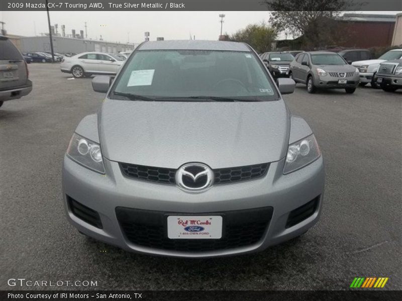 True Silver Metallic / Black 2009 Mazda CX-7 Touring AWD