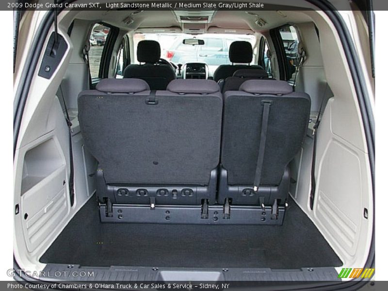 Light Sandstone Metallic / Medium Slate Gray/Light Shale 2009 Dodge Grand Caravan SXT