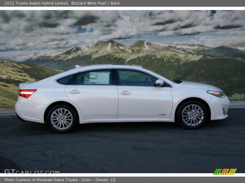  2013 Avalon Hybrid Limited Blizzard White Pearl