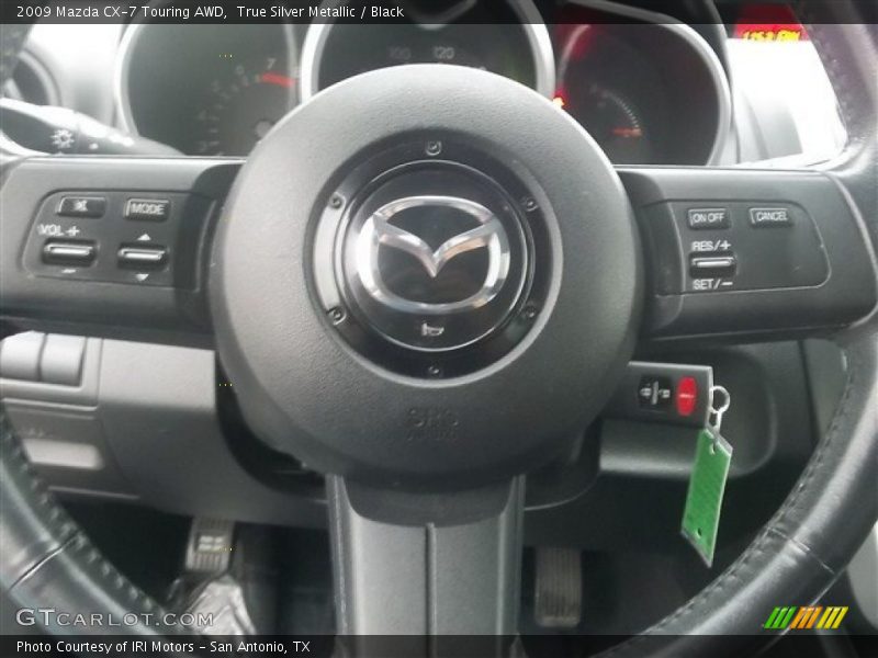True Silver Metallic / Black 2009 Mazda CX-7 Touring AWD