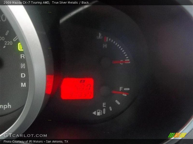 True Silver Metallic / Black 2009 Mazda CX-7 Touring AWD