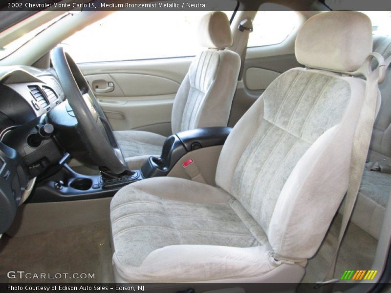 Front Seat of 2002 Monte Carlo LS