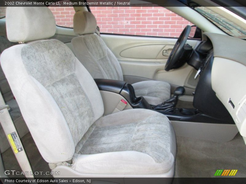 Front Seat of 2002 Monte Carlo LS