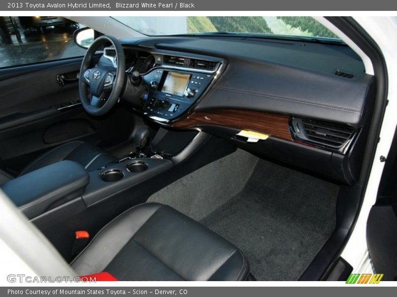 2013 Avalon Hybrid Limited Black Interior