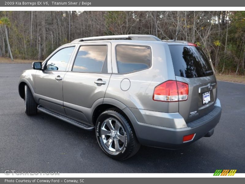  2009 Borrego EX V6 Titanium Silver