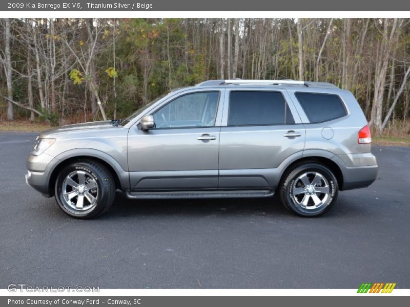  2009 Borrego EX V6 Titanium Silver