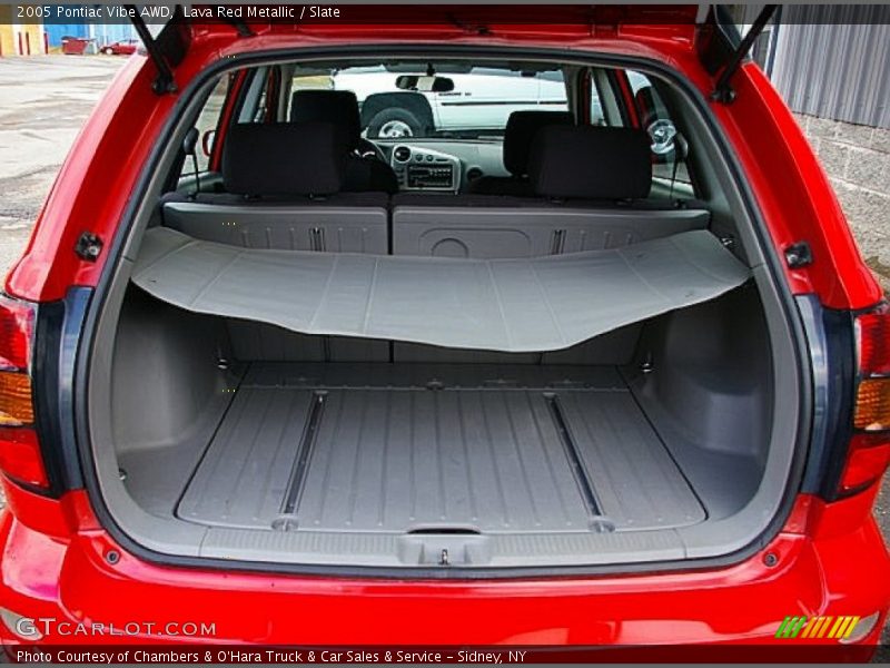 Lava Red Metallic / Slate 2005 Pontiac Vibe AWD