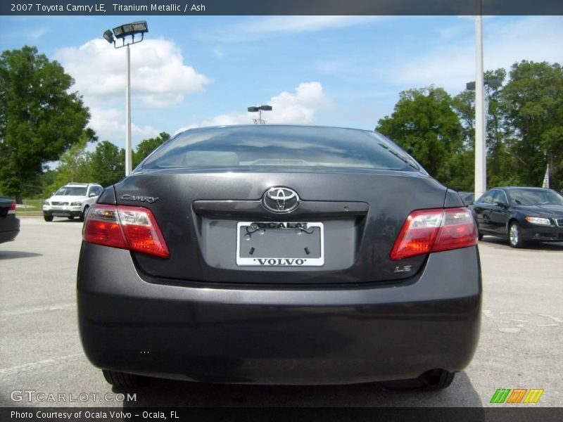 Titanium Metallic / Ash 2007 Toyota Camry LE