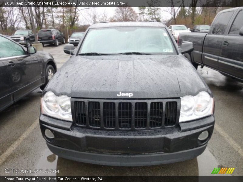 Black / Medium Slate Gray 2006 Jeep Grand Cherokee Laredo 4x4