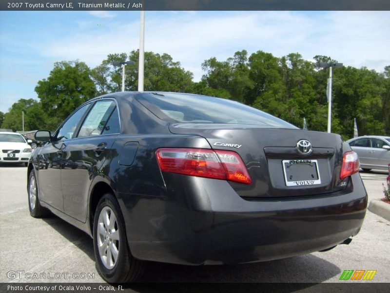 Titanium Metallic / Ash 2007 Toyota Camry LE