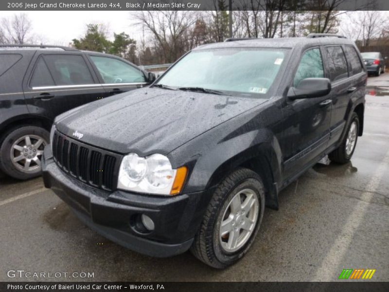 Black / Medium Slate Gray 2006 Jeep Grand Cherokee Laredo 4x4