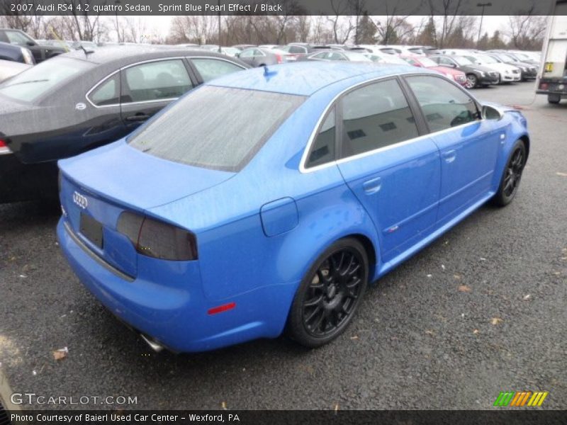  2007 RS4 4.2 quattro Sedan Sprint Blue Pearl Effect