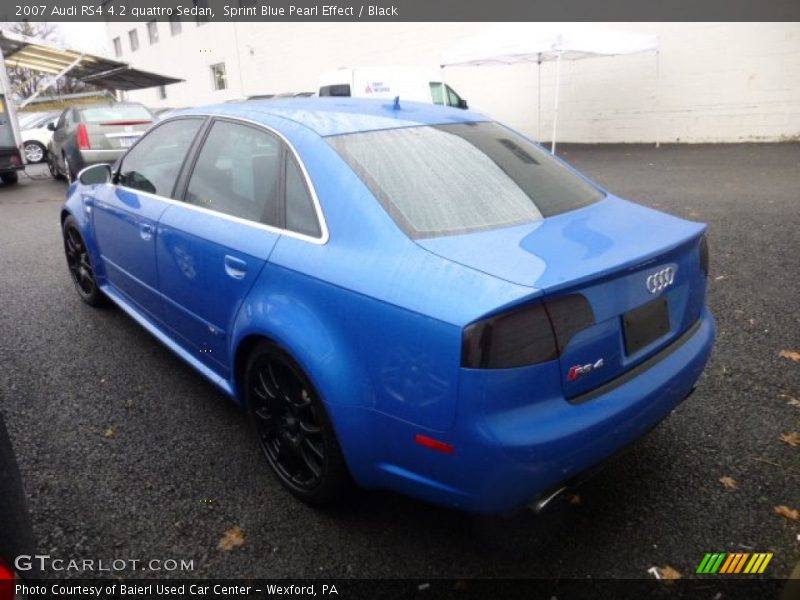  2007 RS4 4.2 quattro Sedan Sprint Blue Pearl Effect