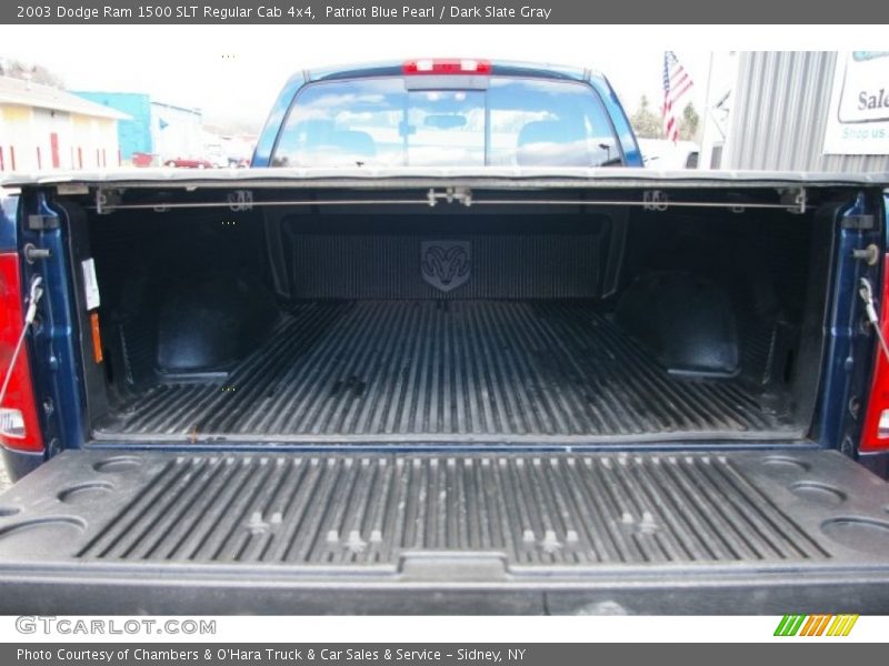 Patriot Blue Pearl / Dark Slate Gray 2003 Dodge Ram 1500 SLT Regular Cab 4x4