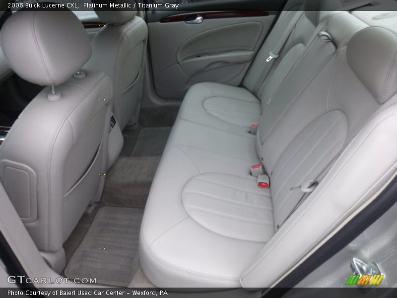 Rear Seat of 2006 Lucerne CXL