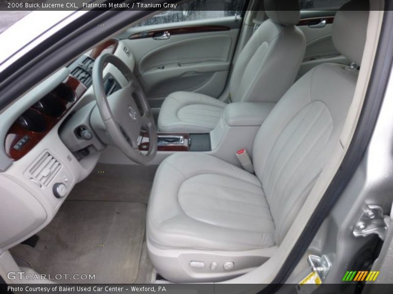 Front Seat of 2006 Lucerne CXL