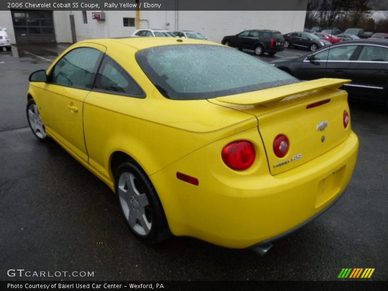 Rally Yellow / Ebony 2006 Chevrolet Cobalt SS Coupe