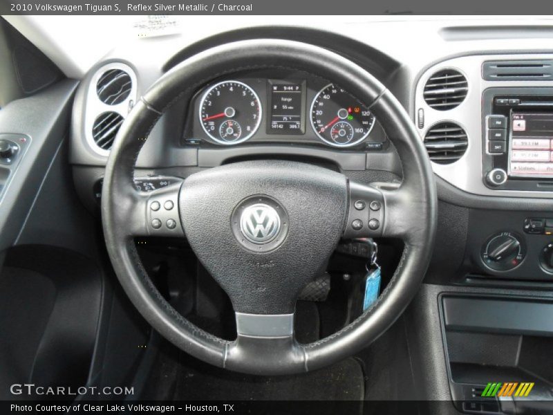 Reflex Silver Metallic / Charcoal 2010 Volkswagen Tiguan S