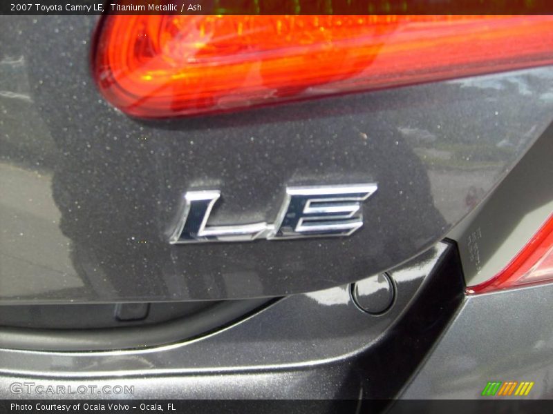 Titanium Metallic / Ash 2007 Toyota Camry LE