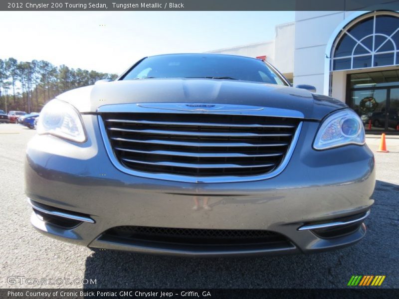 Tungsten Metallic / Black 2012 Chrysler 200 Touring Sedan