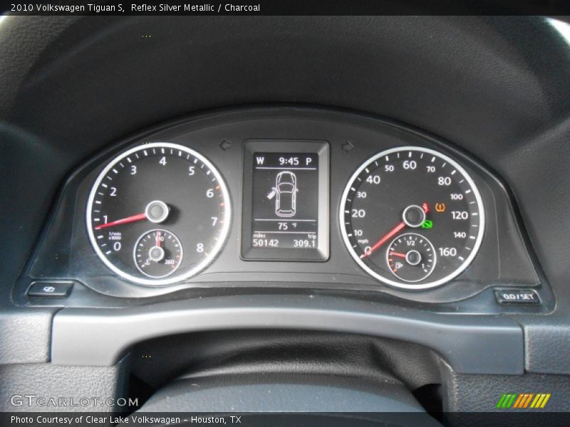 Reflex Silver Metallic / Charcoal 2010 Volkswagen Tiguan S