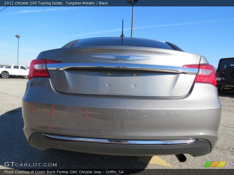 Tungsten Metallic / Black 2012 Chrysler 200 Touring Sedan