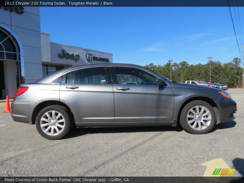 Tungsten Metallic / Black 2012 Chrysler 200 Touring Sedan