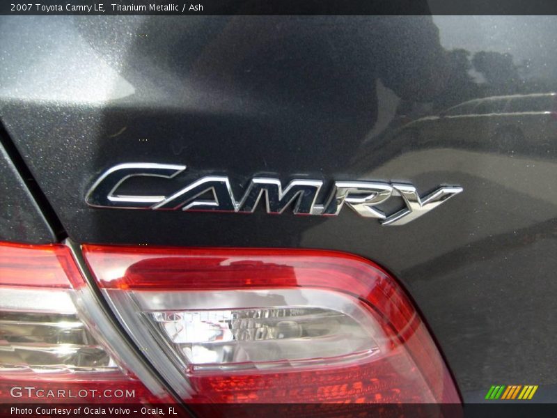 Titanium Metallic / Ash 2007 Toyota Camry LE