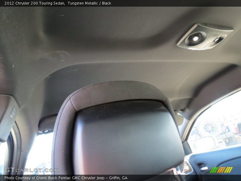Tungsten Metallic / Black 2012 Chrysler 200 Touring Sedan