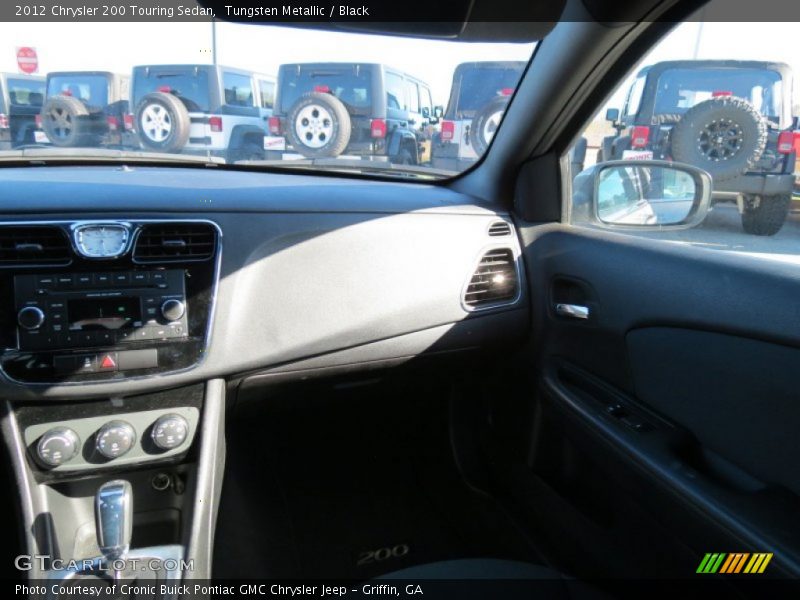 Tungsten Metallic / Black 2012 Chrysler 200 Touring Sedan