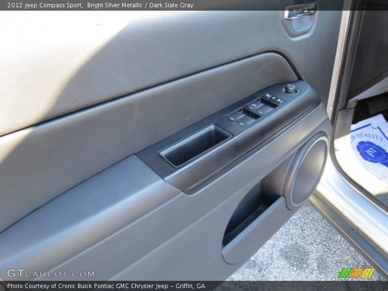 Bright Silver Metallic / Dark Slate Gray 2012 Jeep Compass Sport