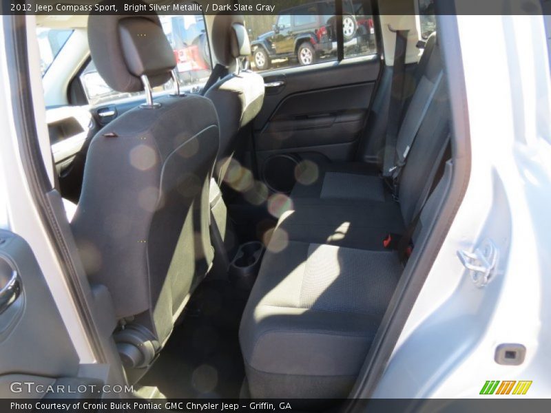 Bright Silver Metallic / Dark Slate Gray 2012 Jeep Compass Sport