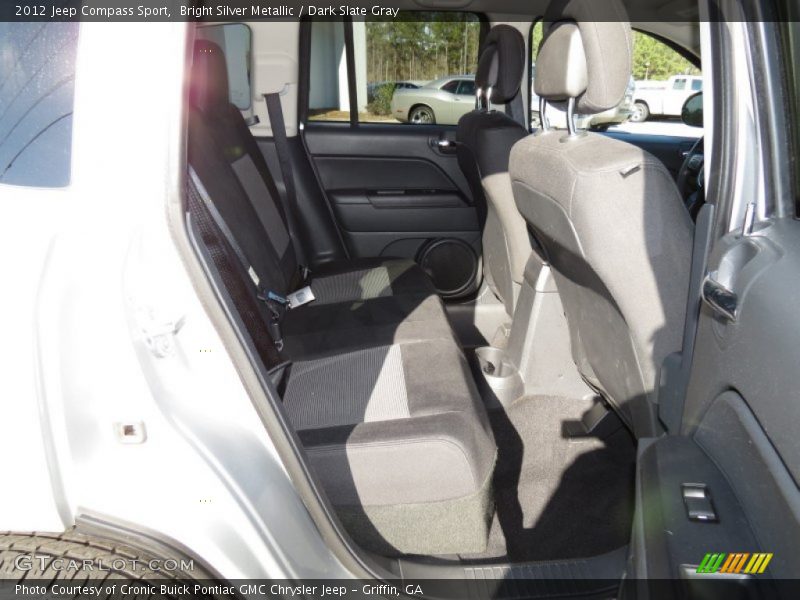 Bright Silver Metallic / Dark Slate Gray 2012 Jeep Compass Sport