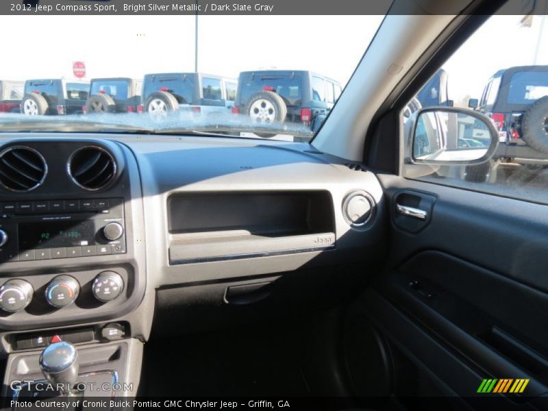 Bright Silver Metallic / Dark Slate Gray 2012 Jeep Compass Sport