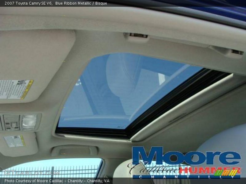 Blue Ribbon Metallic / Bisque 2007 Toyota Camry SE V6