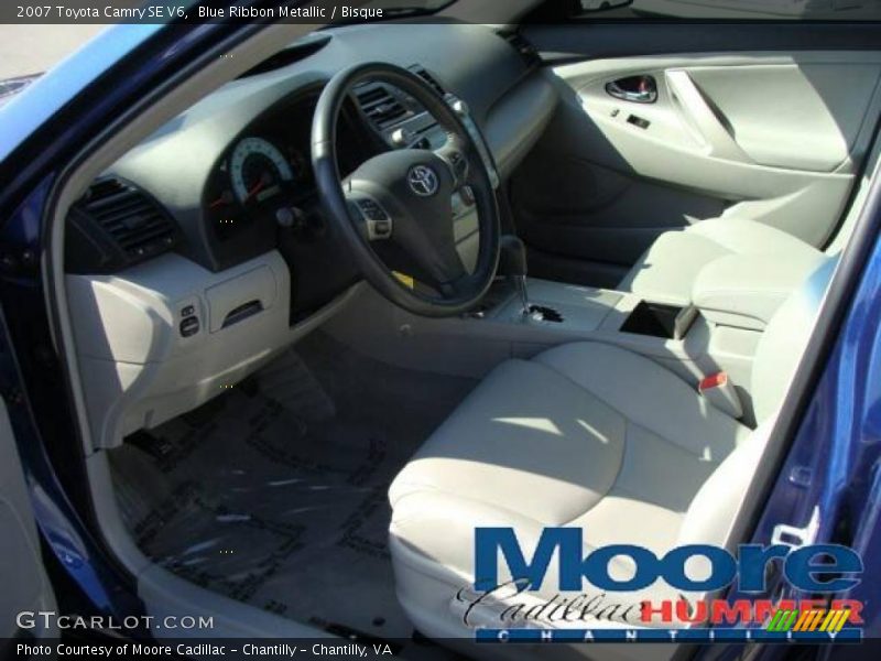 Blue Ribbon Metallic / Bisque 2007 Toyota Camry SE V6