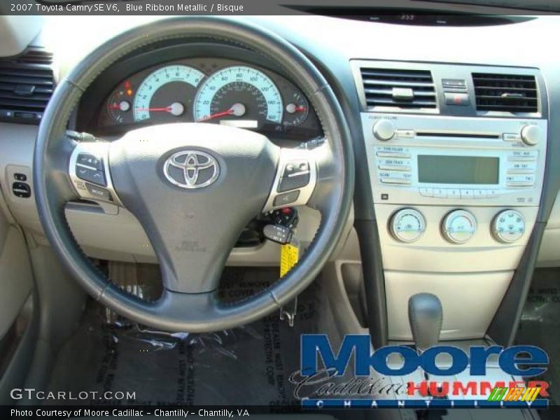 Blue Ribbon Metallic / Bisque 2007 Toyota Camry SE V6